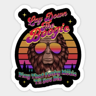 Lay Down The Boogie Sticker